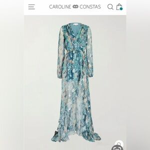 Caroline Constas Drees, beautiful green color size XL